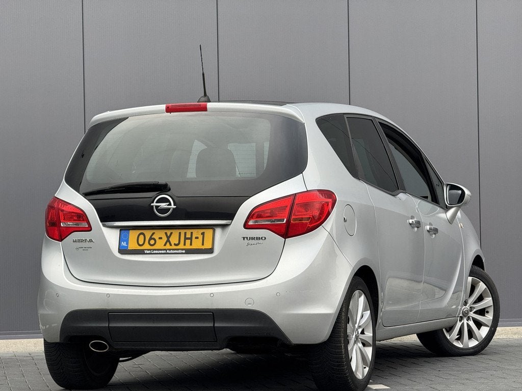 Opel Meriva 1.4 Turbo Cosmo, Auto's, Opel, Voorwielaandrijving, Euro 5, Gebruikt, Zwart