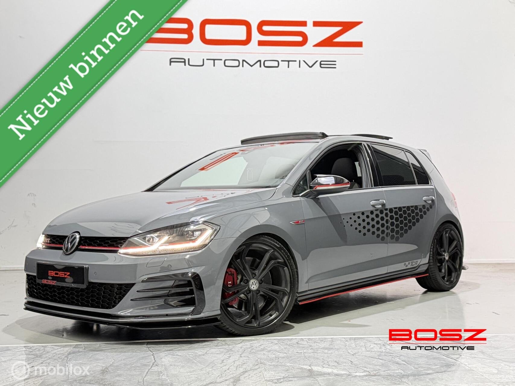 Volkswagen Golf 7.5 2.0 TSI GTI TCR DSG PANO NARDO DCC BULLX, Auto's, Dealer onderhouden, 15 km/l, 4 cilinders, Alcantara