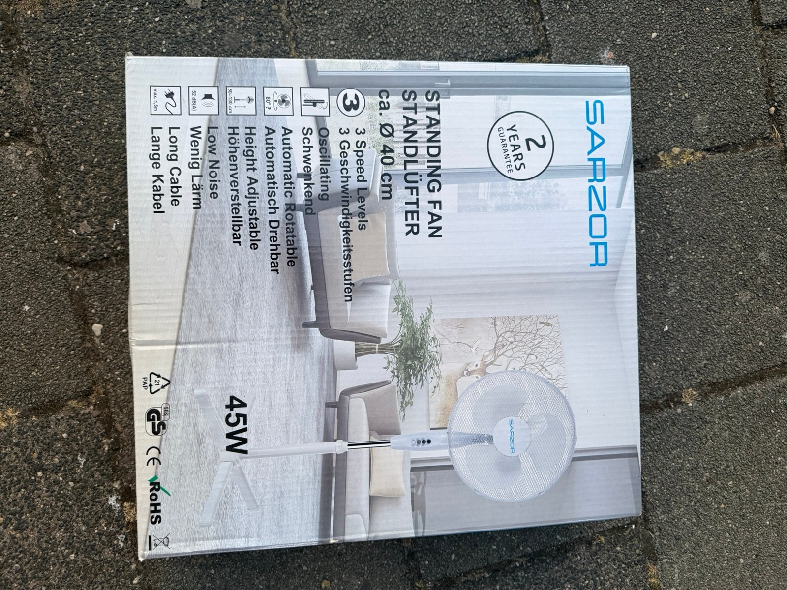 Ventilator, Ophalen, Nieuw
