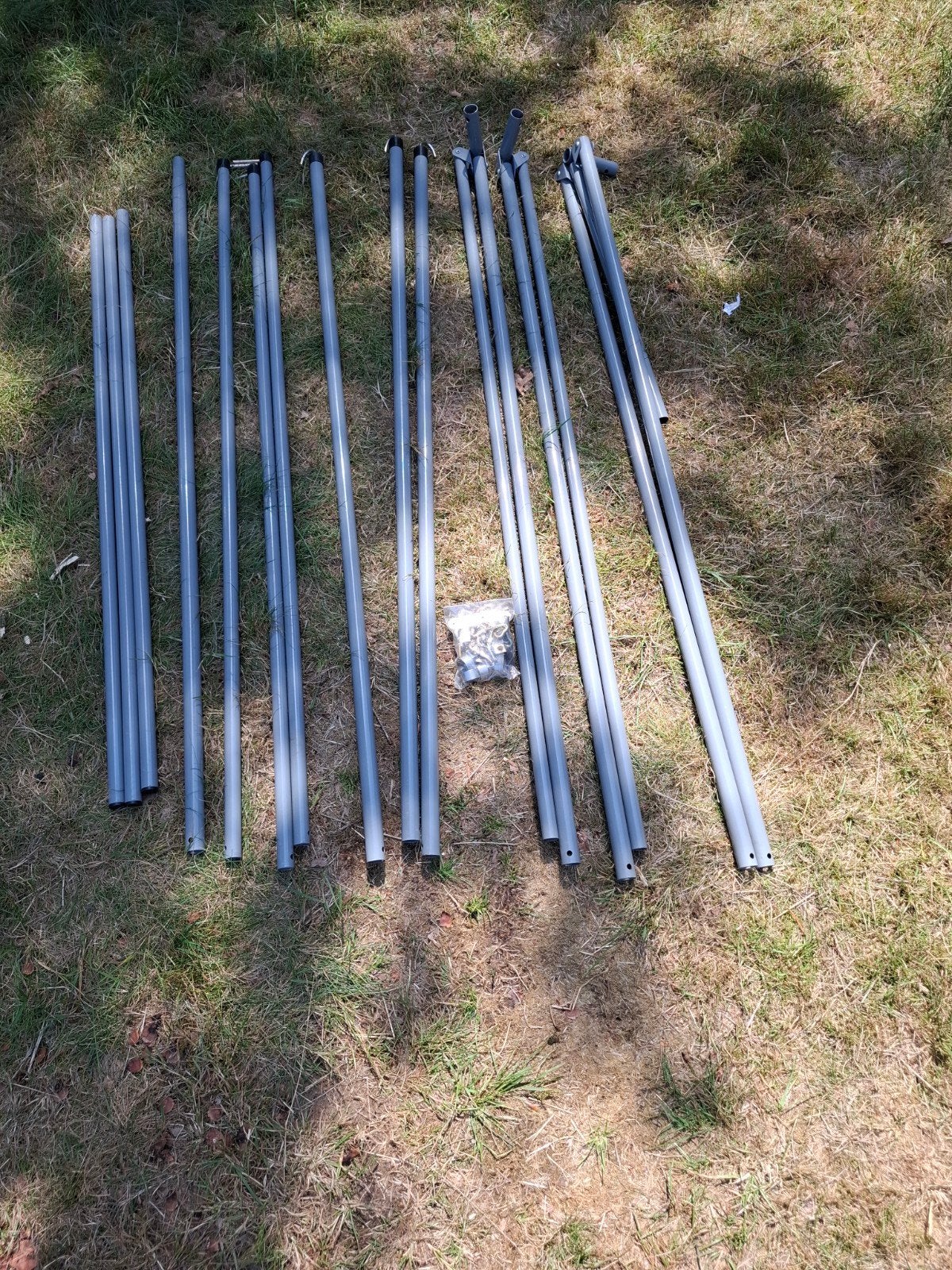 Tentstokken set voor  luifel, Ophalen, Gebruikt
