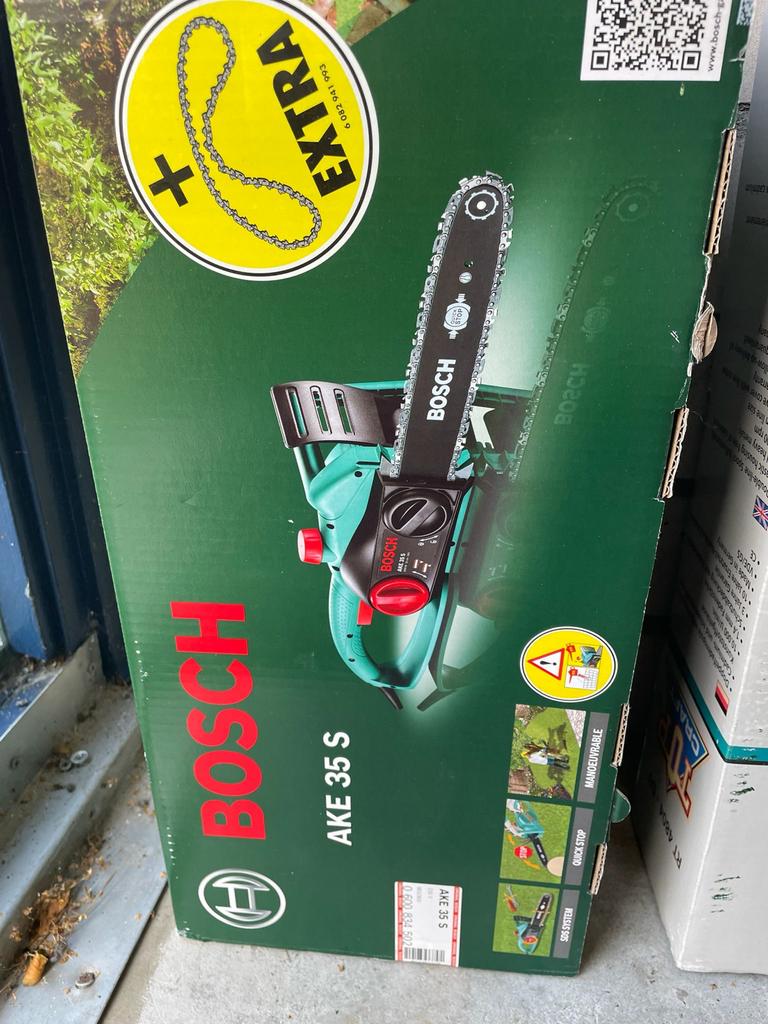 Bosch AKE 35 S Kettingzaag, 70 mm of meer, Kettingzaag, Nieuw, Ophalen of Verzenden