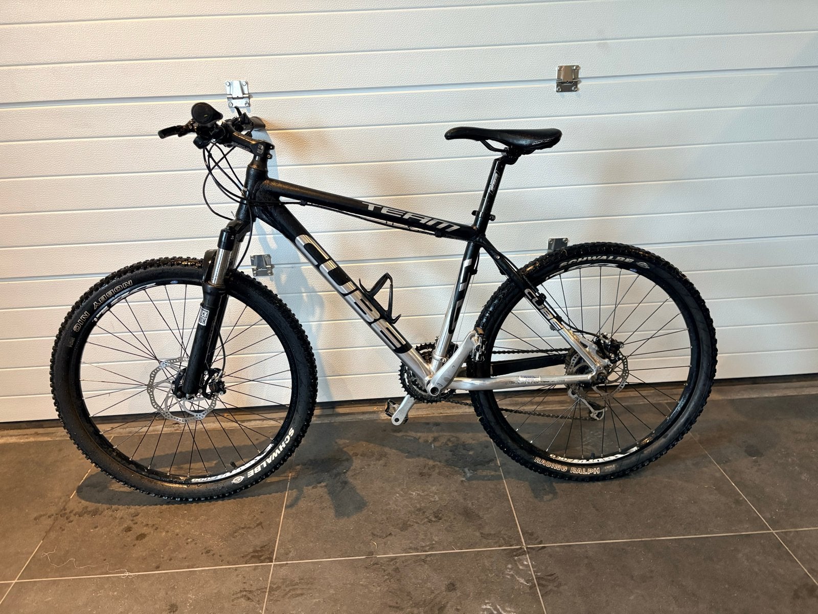 Cube Team Mountainbike - Zwart/Zilver, Fietsen en Brommers, Fietsen | Mountainbikes en ATB, Gebruikt, Hardtail, Heren, Schijfrem