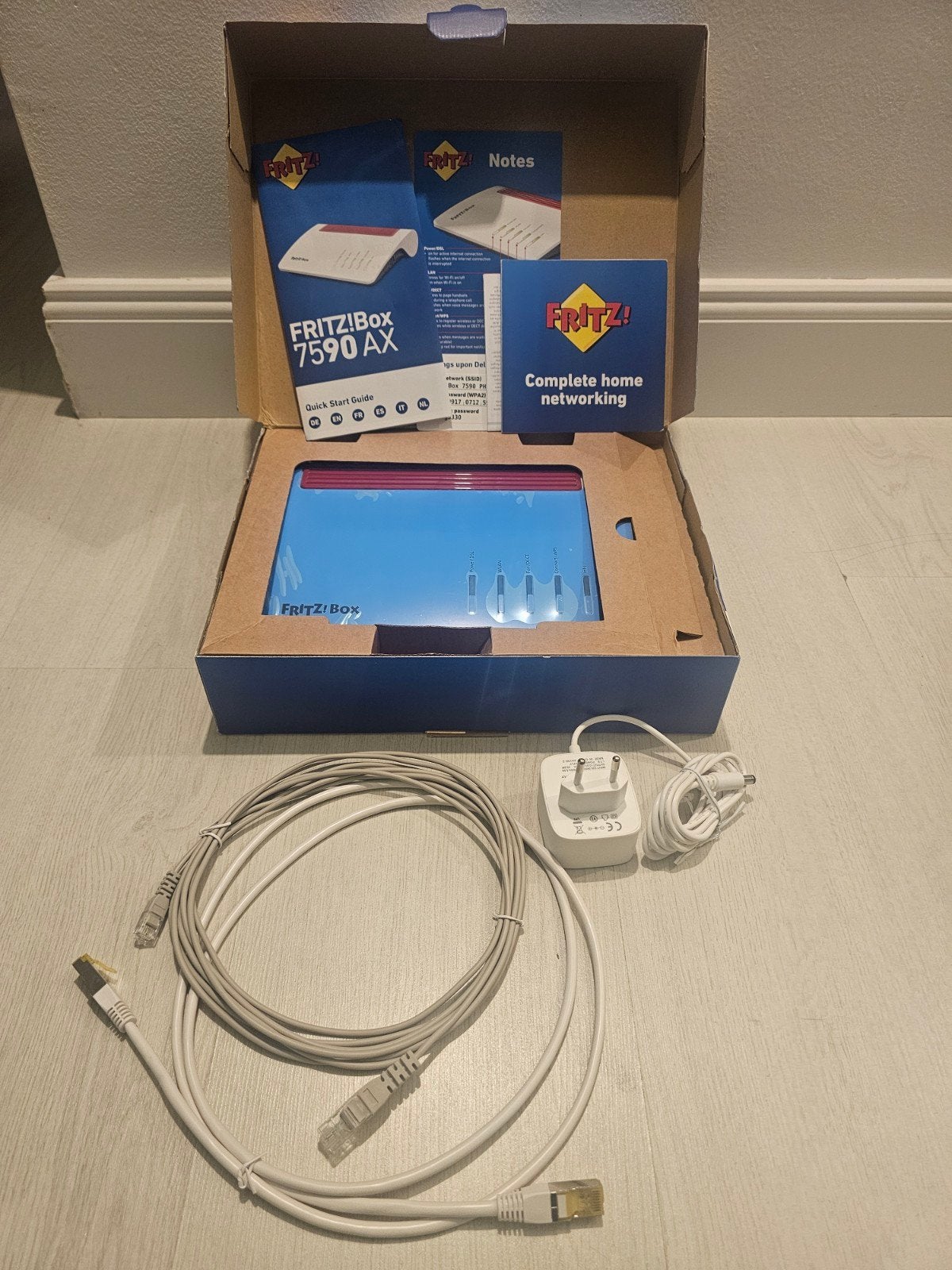 FRITZ!Box 7590 AX Wi-Fi 6 Router - Nieuw in doos, Computers en Software, Routers en Modems, Ophalen of Verzenden, Nieuw, Router