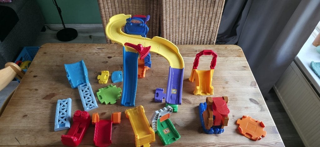 VTech Zoef Zoef Monstertruck Stuntparcours & Baandelen, Ophalen of Verzenden, Gebruikt, 6 maanden tot 2 jaar