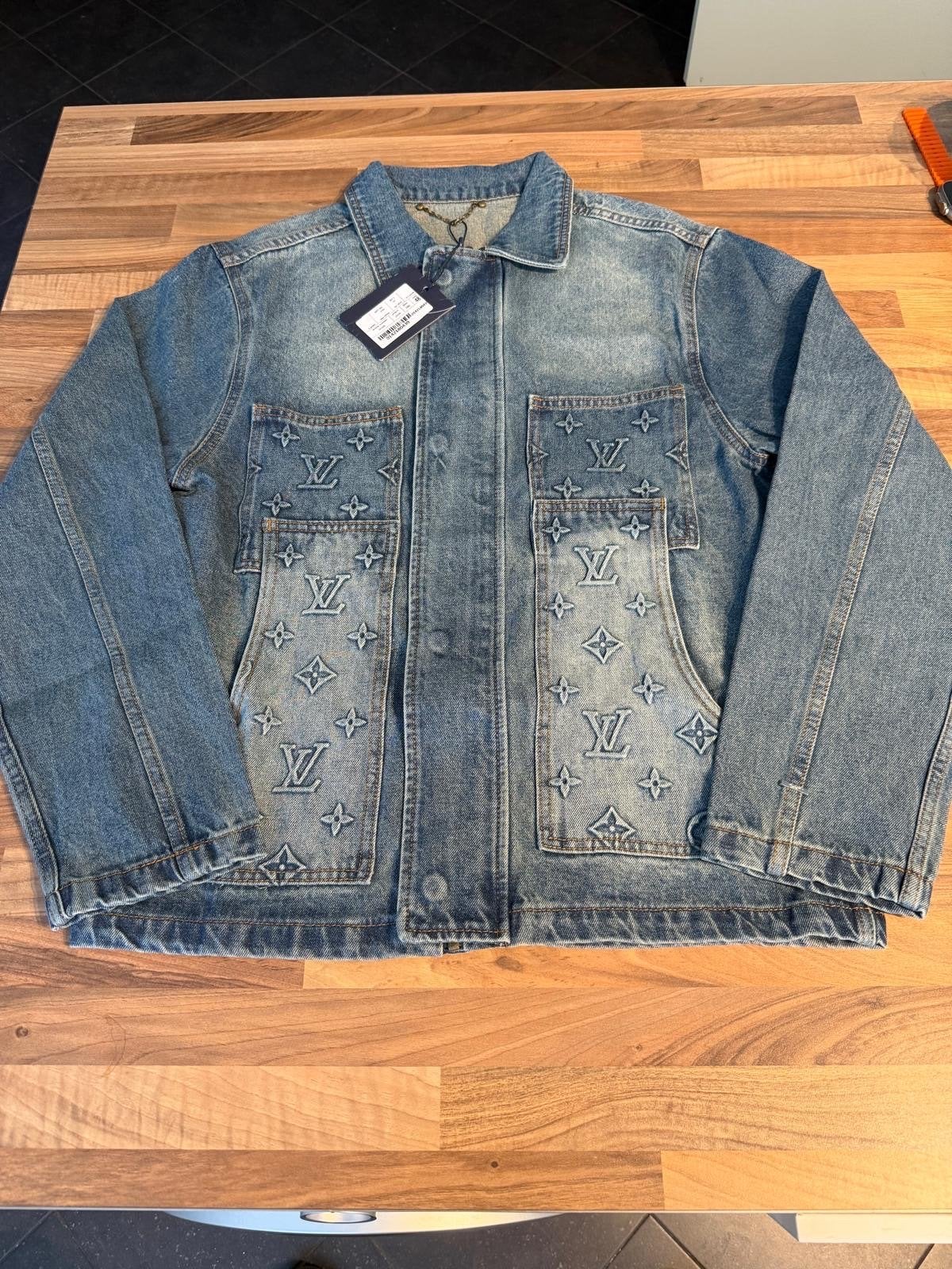Louis Vuitton Monogram Denim Jacket - Nieuw, Ophalen of Verzenden, Nieuw, Maat 48/50 (M), Blauw