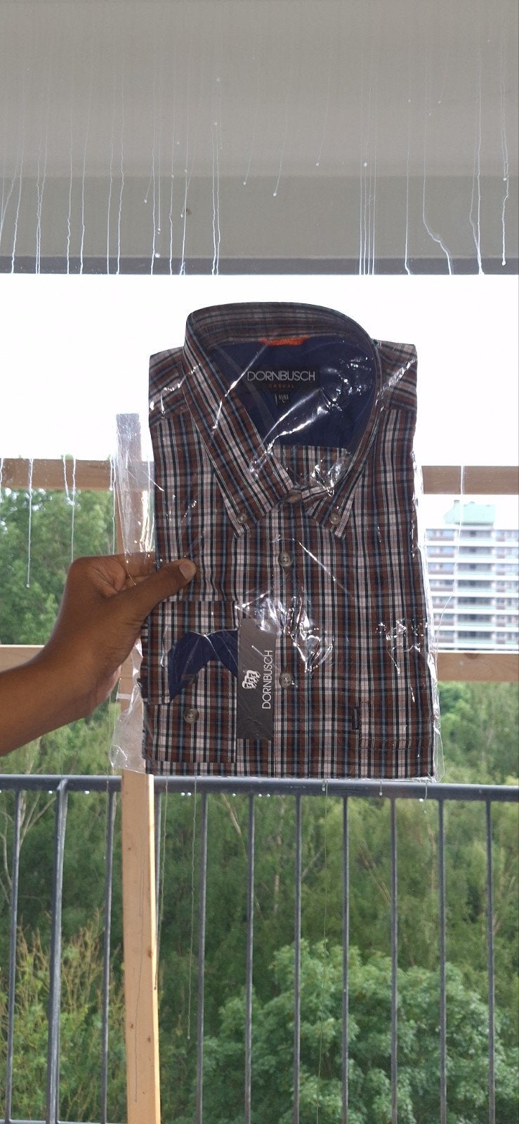 Dornbusch Heren Overhemd - Nieuw met label, Kleding | Heren, Meerkleurig, Nieuw, Ophalen of Verzenden, Halswijdte 41/42 (L)