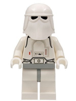 Lego Star Wars Snowtrooper SW0101, Ophalen of Verzenden, Zo goed als nieuw, Minifiguur, Pattarensponger@gmail.com