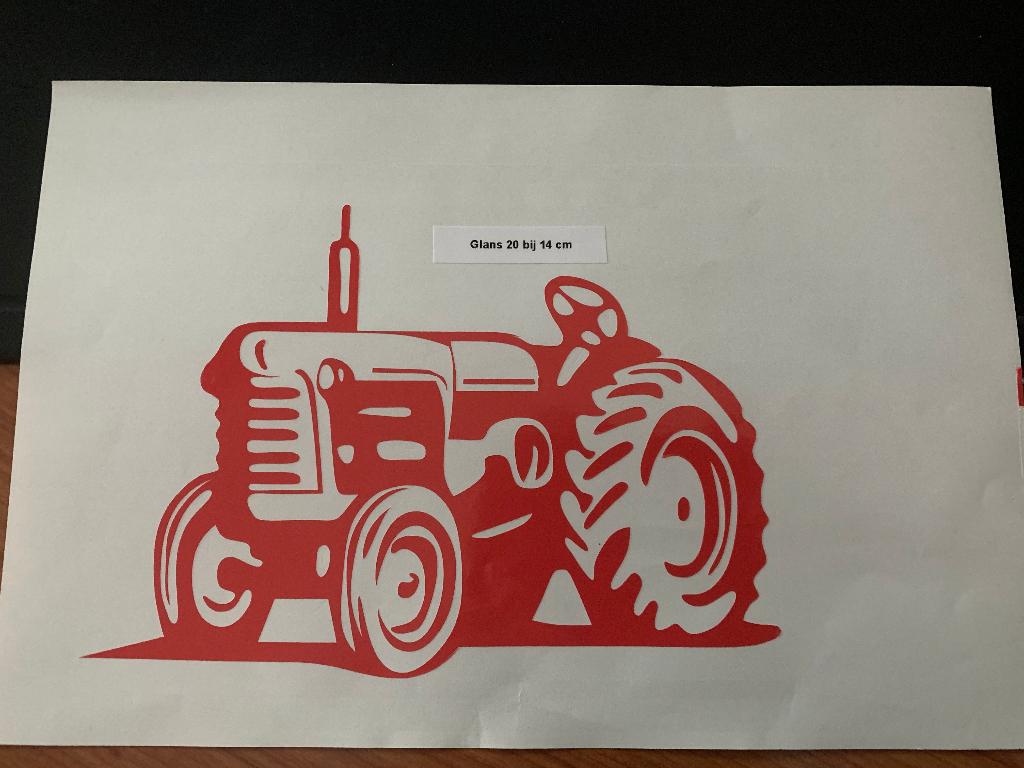 stickers tractor, Ophalen, Nieuw, Overige typen