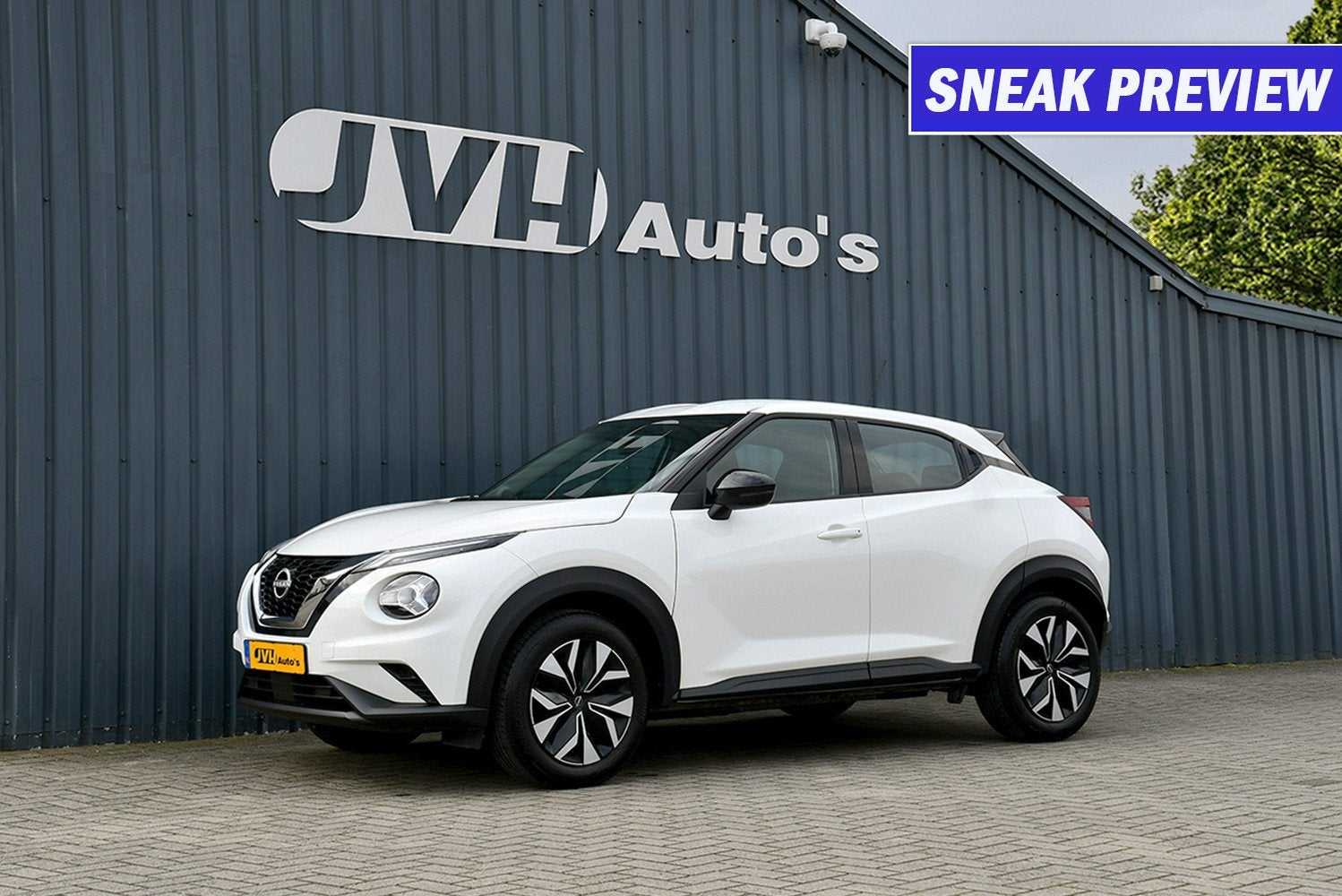 Nissan Juke 1.0 DiG-T Acenta 07-2024 | BTW | AppleCarPlay |, Auto's, Voorwielaandrijving, Dealer onderhouden, Stof, Gebruikt