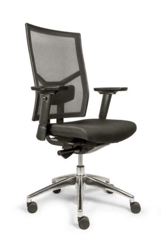 150 x Bureaustoel CS Mesh Edition, NIEUW, 10 jaar garantie!!, Ophalen, Zwart, Nieuw, Bureaustoel