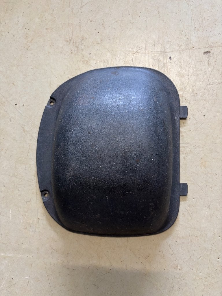 Zwart kapje voor scooter of brommer, Ophalen of Verzenden, Gebruikt, Kap, Overige merken