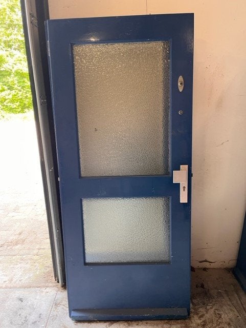 buitendeur / hardhout / deur / buiten, Doe-het-zelf en Verbouw, Deuren en Horren, Niet ingevuld, Gebruikt, Niet ingevuld, Buitendeur
