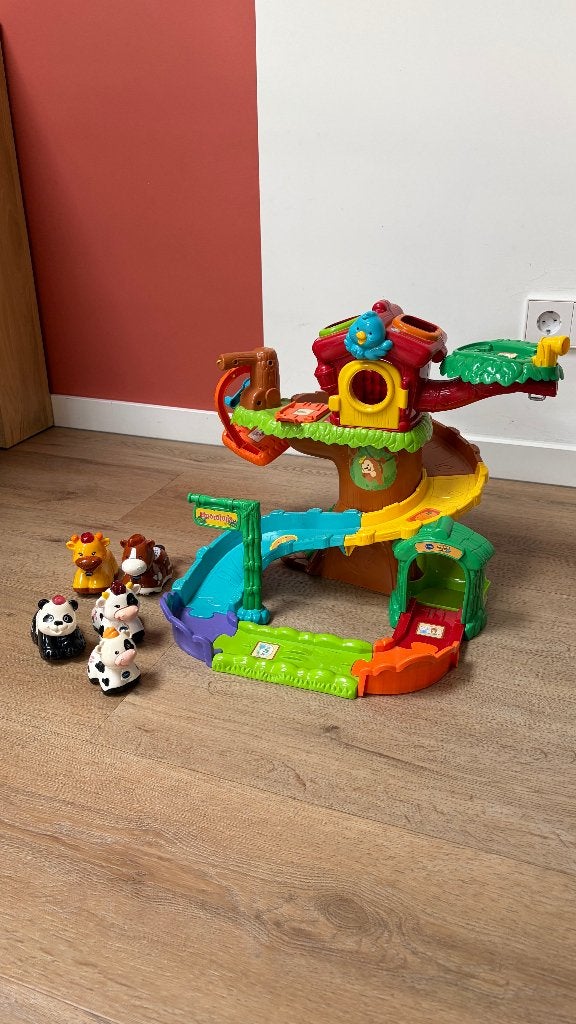 VTech Zoef Zoef Boomhuis met 5 Dieren, Ophalen, Gebruikt, 6 maanden tot 2 jaar