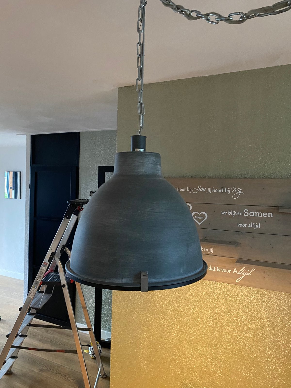 Set lampen 5 stuks, Huis en Inrichting, Lampen | Hanglampen, Ophalen of Verzenden, Zo goed als nieuw, Minder dan 50 cm