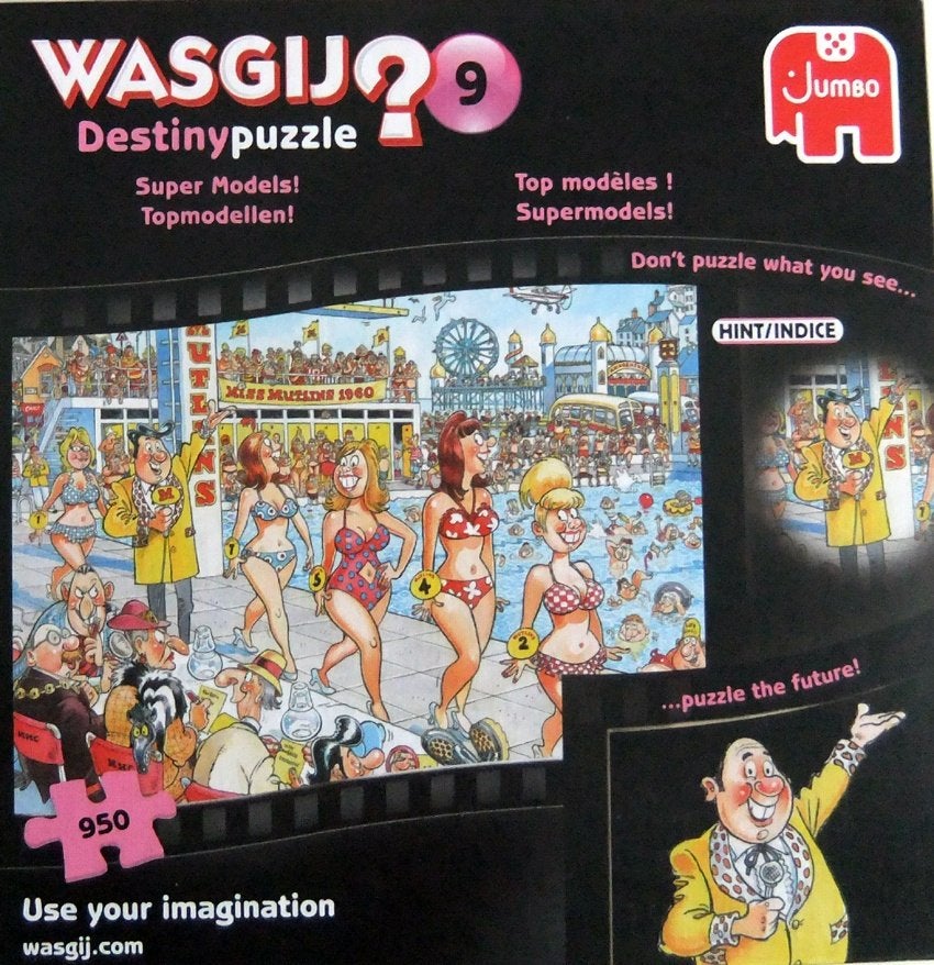 Wasgij, Ophalen of Verzenden, 500 t/m 1500 stukjes, Gebruikt, Legpuzzel