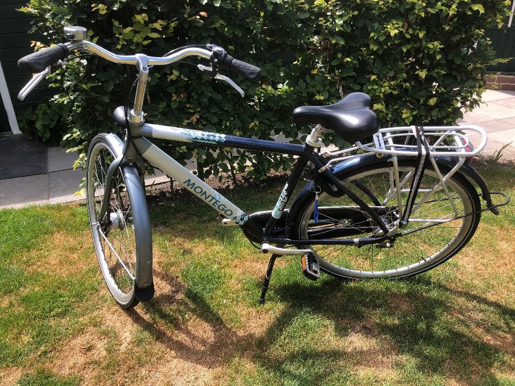 kleine HERENFIETS Montego; in zeer goede staat, Gebruikt, Versnellingen, 49 tot 53 cm, Trommelrem