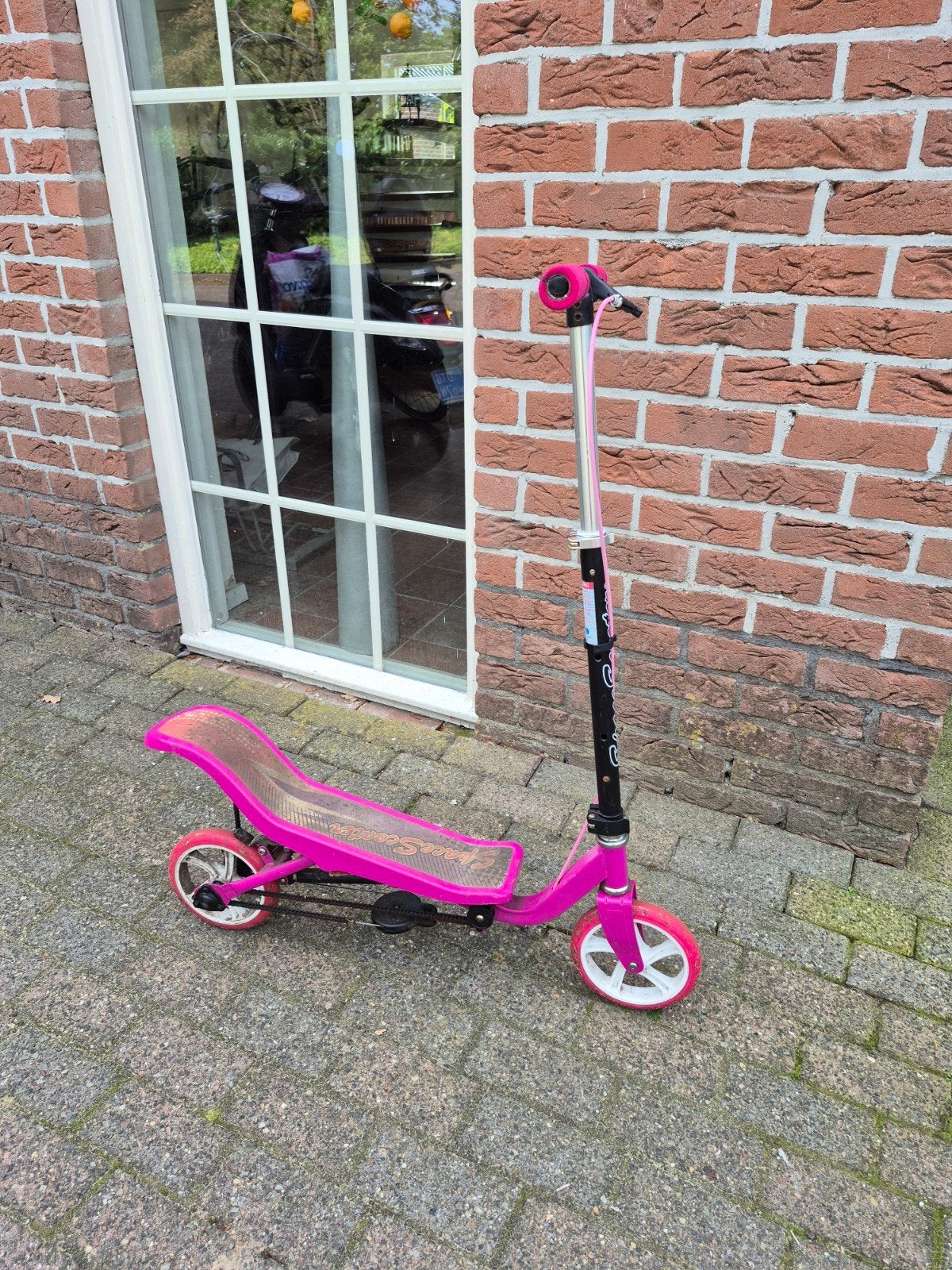 Roze Space Scooter - Gebruikt maar in goede staat, Ophalen of Verzenden, Gebruikt, Overige typen, Space Scooter