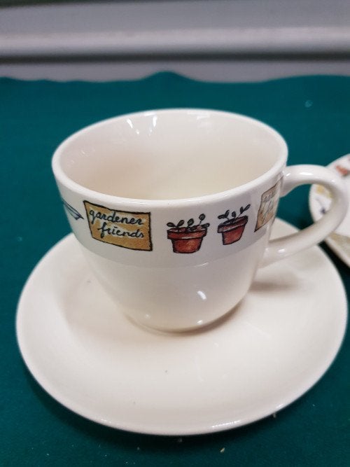 bord en kop en schotel, Ophalen of Verzenden, 'T Olde Gre-j, Info@toldegrej.nl, Endepoelstraat 20f Didam