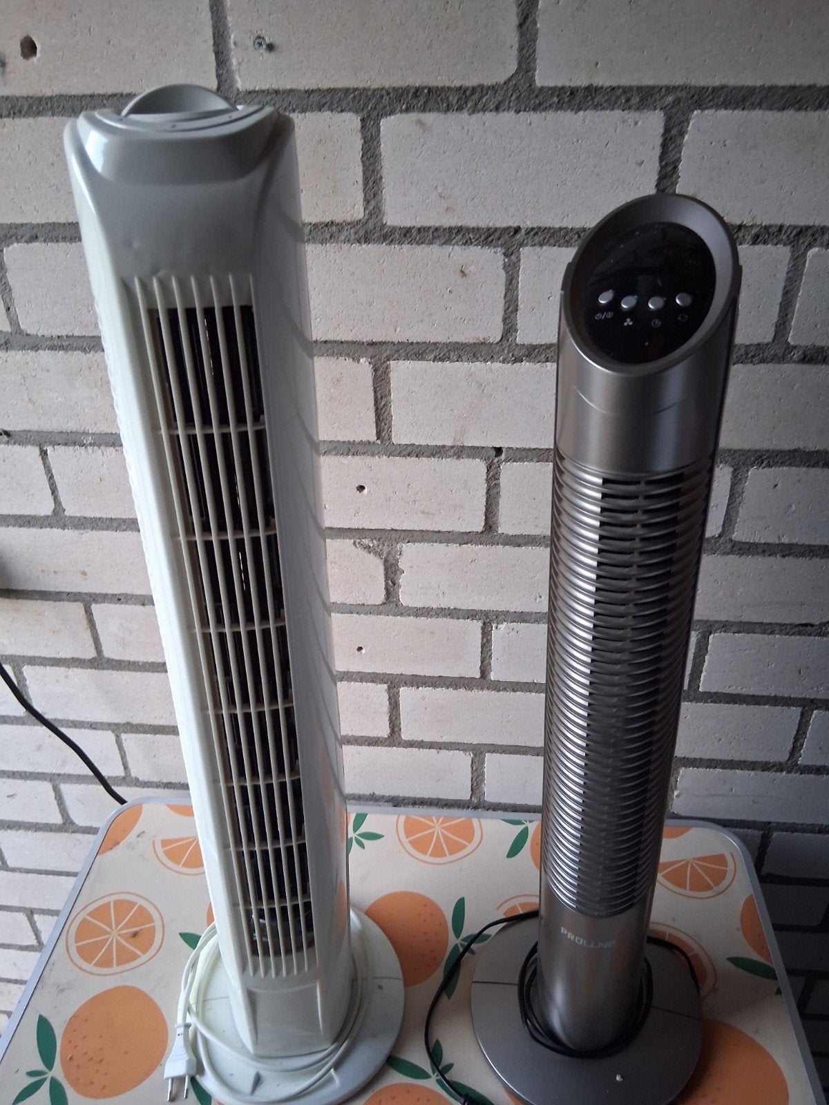 2 Torenventilatoren - Ideaal voor warme dagen!, Witgoed en Apparatuur, Ophalen of Verzenden, Ventilator met afstandsbediening