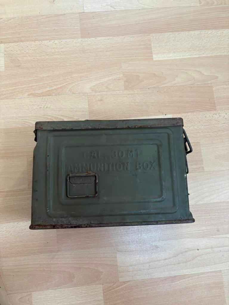 Us ww2 .30 ammo box, Verzamelen, Ophalen of Verzenden, Amerika