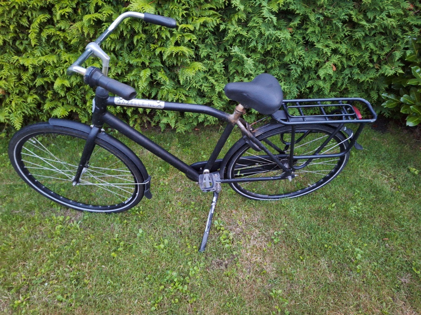 Gazelle Nica fiets - Zwart, Gebruikt, Ophalen, Gebruikt, Terugtraprem, Gazelle