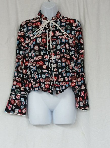Grappige blouse mt M merk Zara Trafaluc, Maat 38/40 (M), ., Ophalen of Verzenden, Zo goed als nieuw