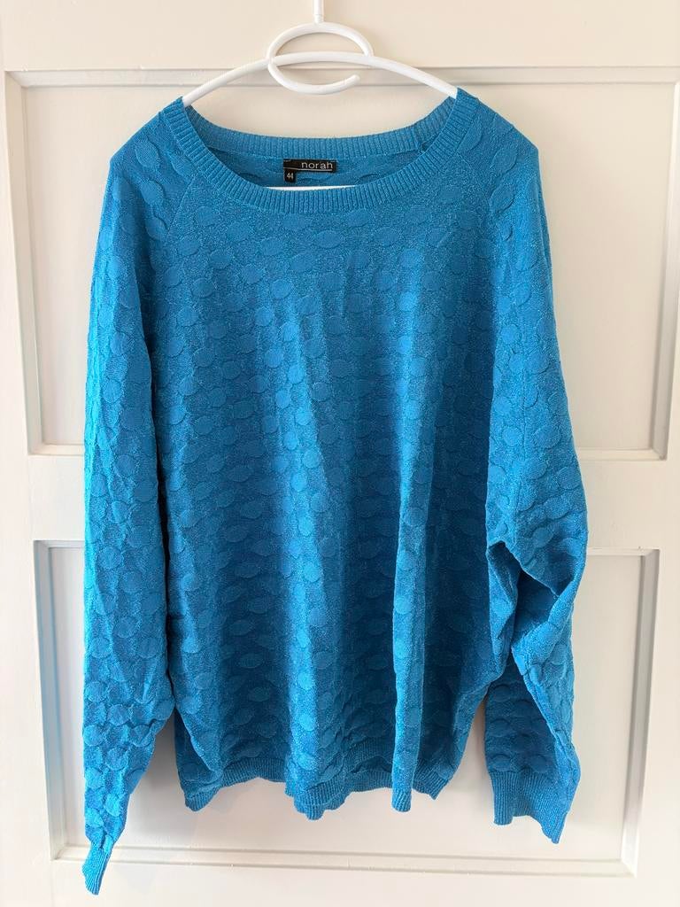 Norah Trui Blauw met glitter Maat 44 - zo goed als nieuw, Ophalen of Verzenden, Zo goed als nieuw, Maat 42/44 (L), Blauw