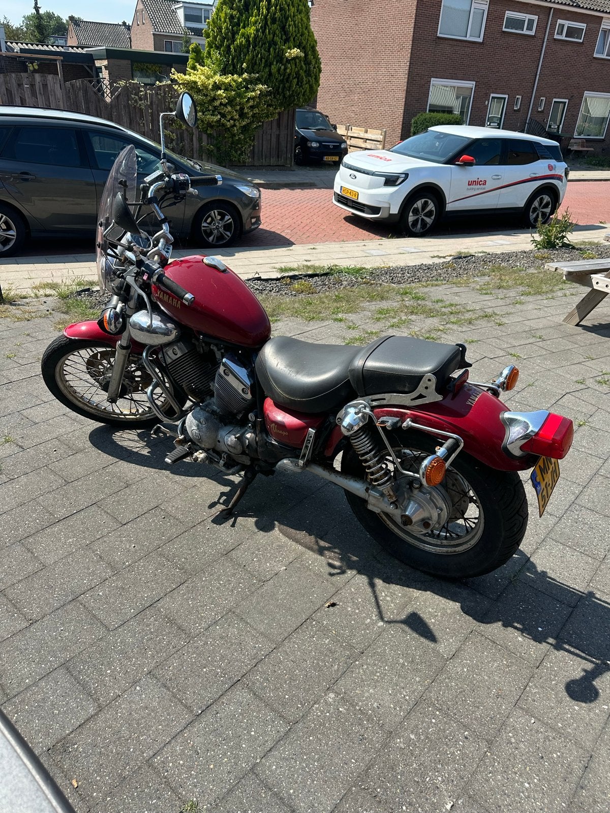 Yamaha Virago XV 535 - Voor onderdelen / sleutelaar, 2 cilinders, 535 cc, Chopper, Gebruikt