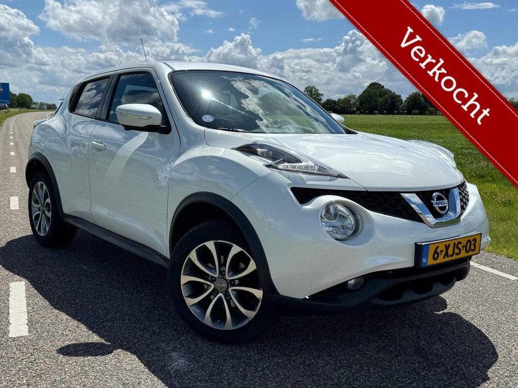 Nissan Juke 1.2 DIG-T Connect Edition | VERKOCHT, Voorwielaandrijving, Stof, Zwart, 116 pk