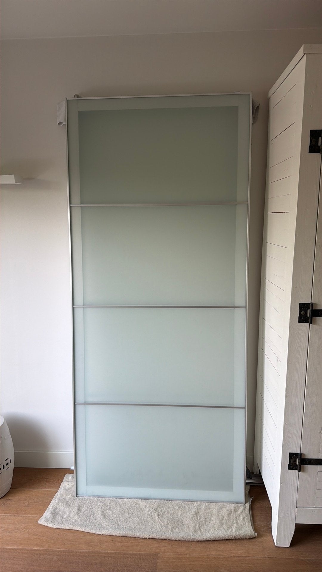 IKEA PAX schuifdeuren melkglas gratis af te halen!, Ophalen, Zo goed als nieuw, Binnendeur