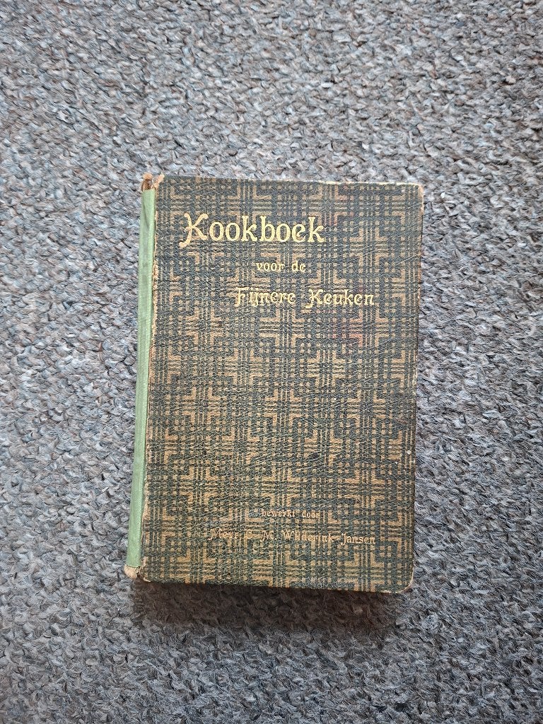 Kookboek voor de fijnere keuken/1900, Gelezen, C.M.Wilderink-Jansen, Verzenden, Europa
