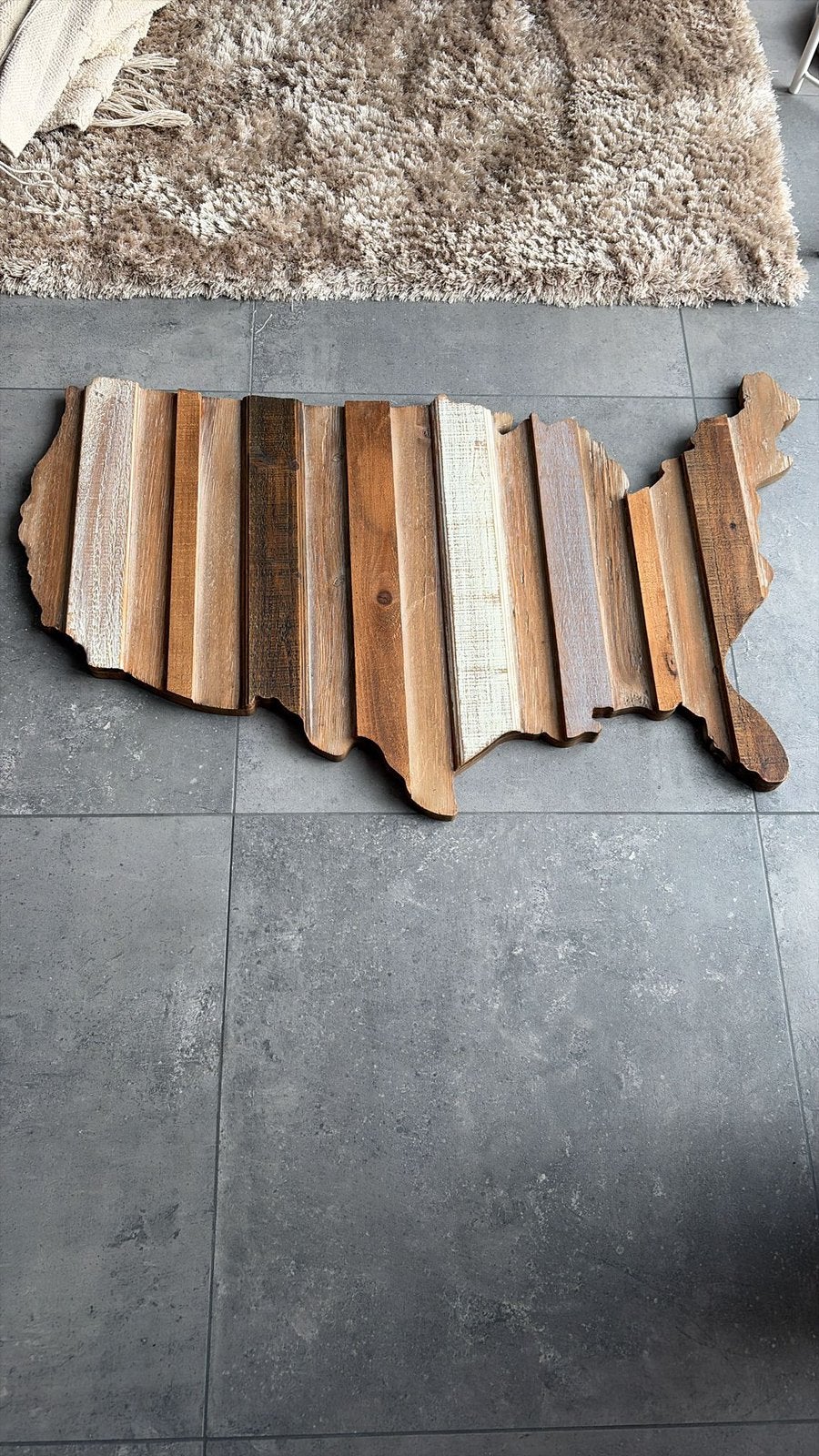 Wanddecoratie Amerika, Ophalen, Zo goed als nieuw