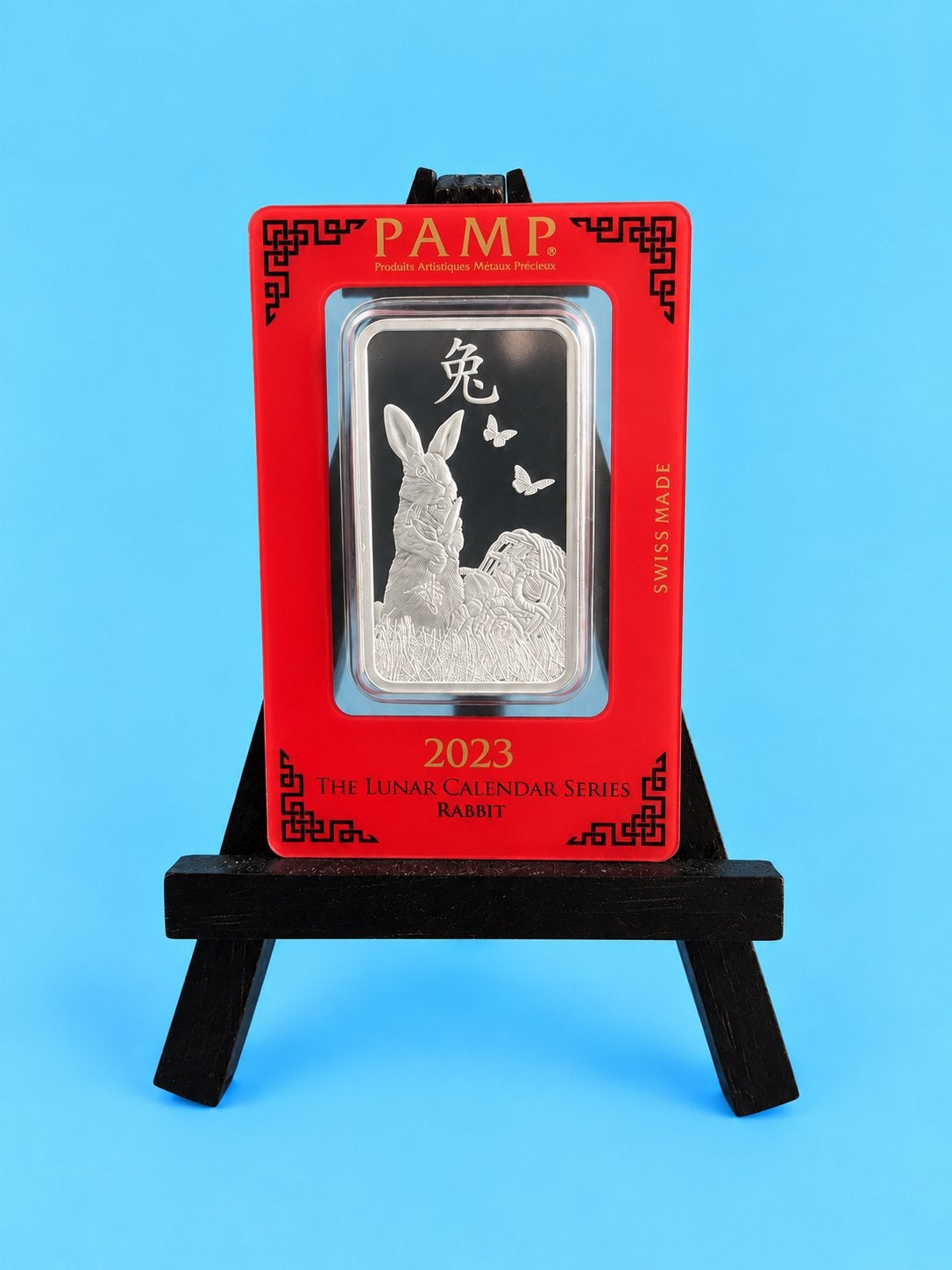 PAMP Suisse🇨🇭Lunar Year of the Rabbit 2023 1 oz Silver, Ophalen of Verzenden, Zilver
