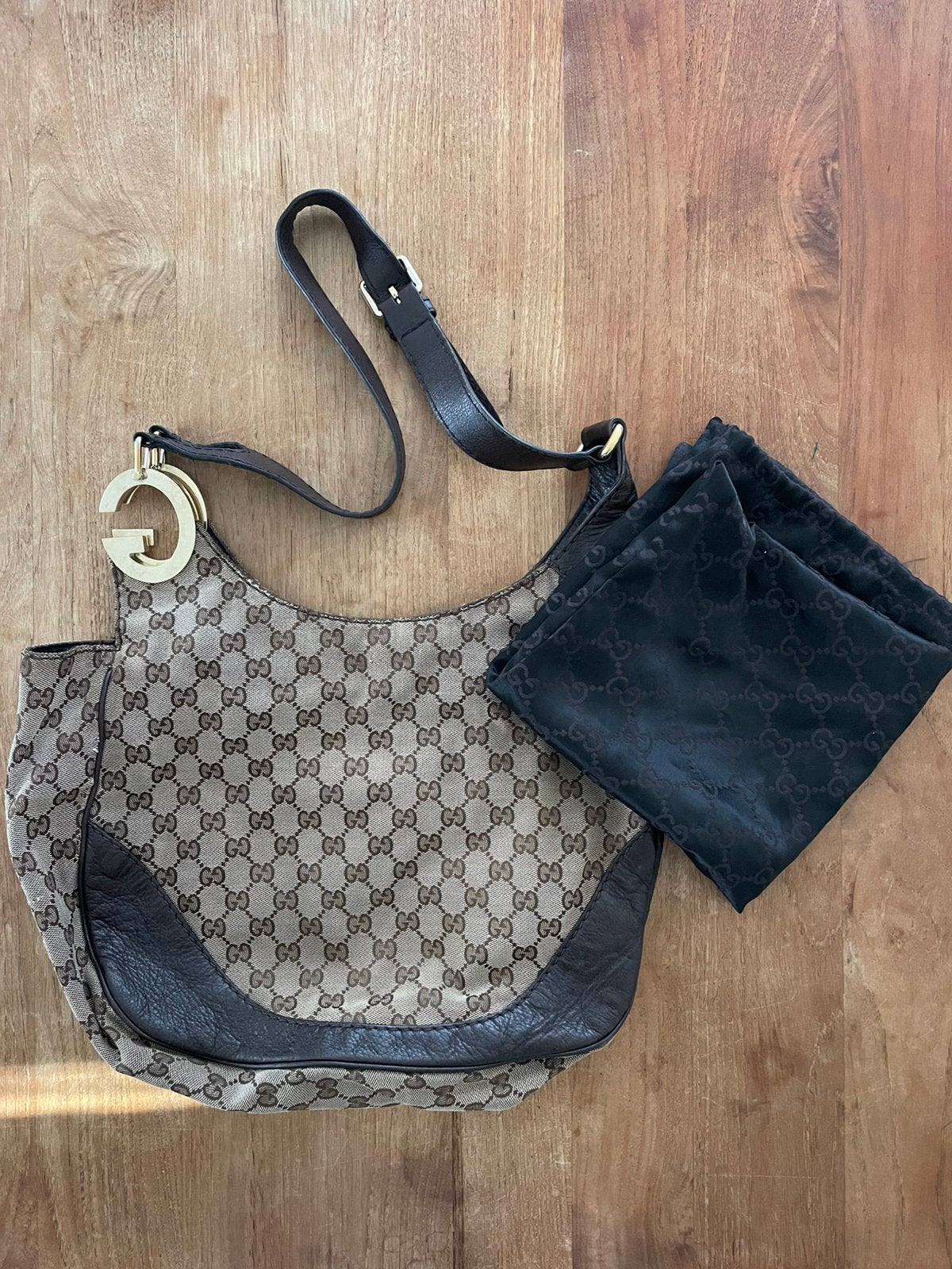 Gucci GG Canvas Charlotte bag, Ophalen of Verzenden, Gebruikt