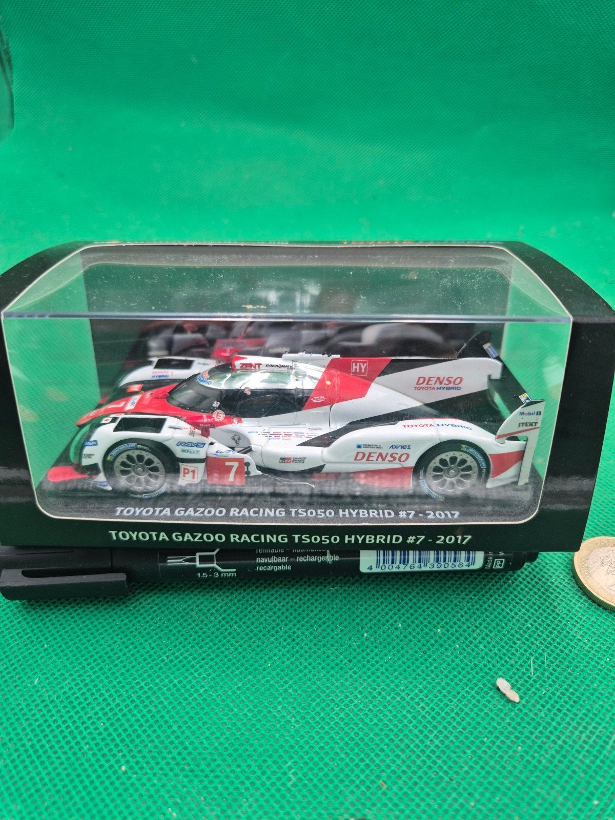 721 Toyota Gazoo Racing TS050 Hybrid #7 2017 spark 1/43, Ophalen of Verzenden, Zo goed als nieuw, Auto, Overige merken