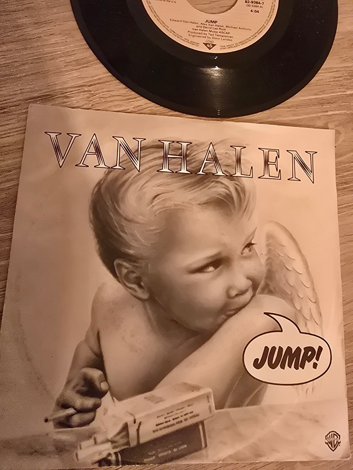 Van Halen/ Jump, Ophalen of Verzenden, Gebruikt, 7 inch, Hard Rock