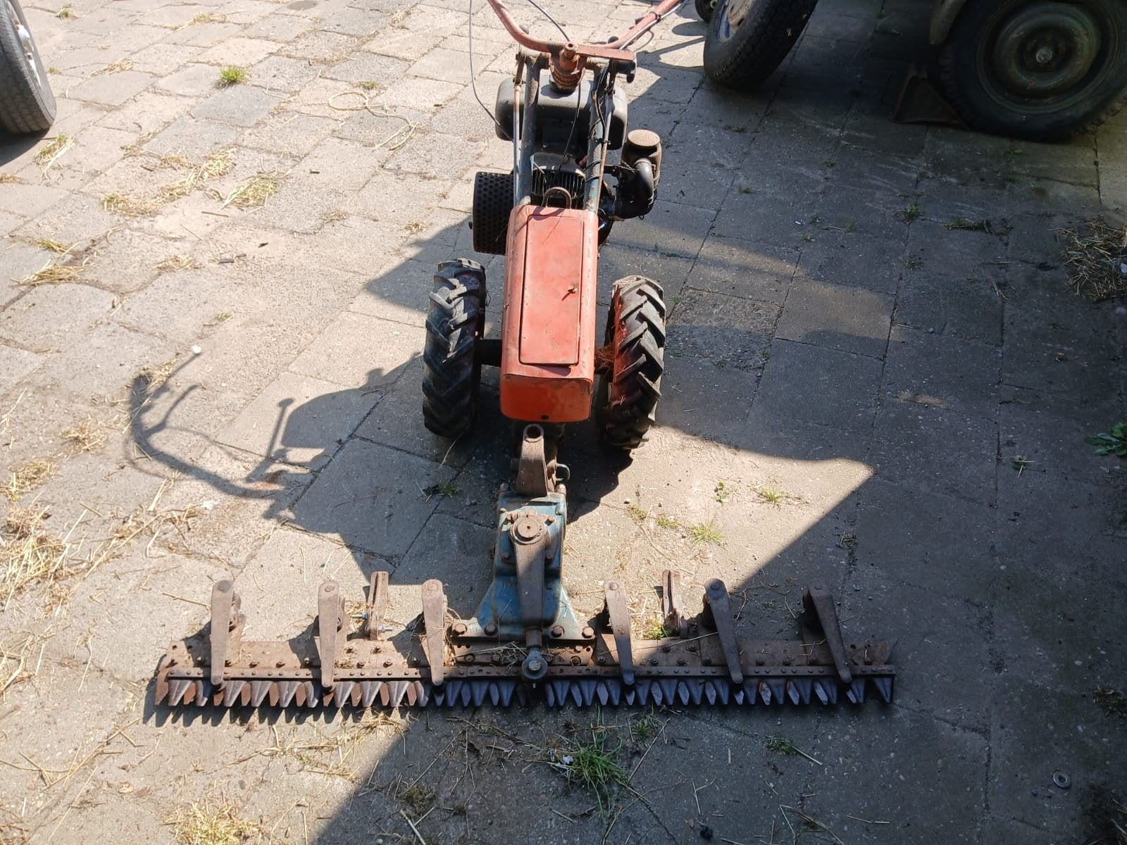 Maaibalk Tuin trekker - Maaien, Ophalen