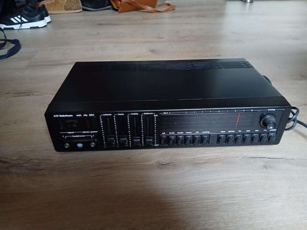 Teleton TFS 301 retro vintage jaren 70 receiver space age, Overige merken, Gebruikt, Ophalen of Verzenden, Minder dan 60 watt