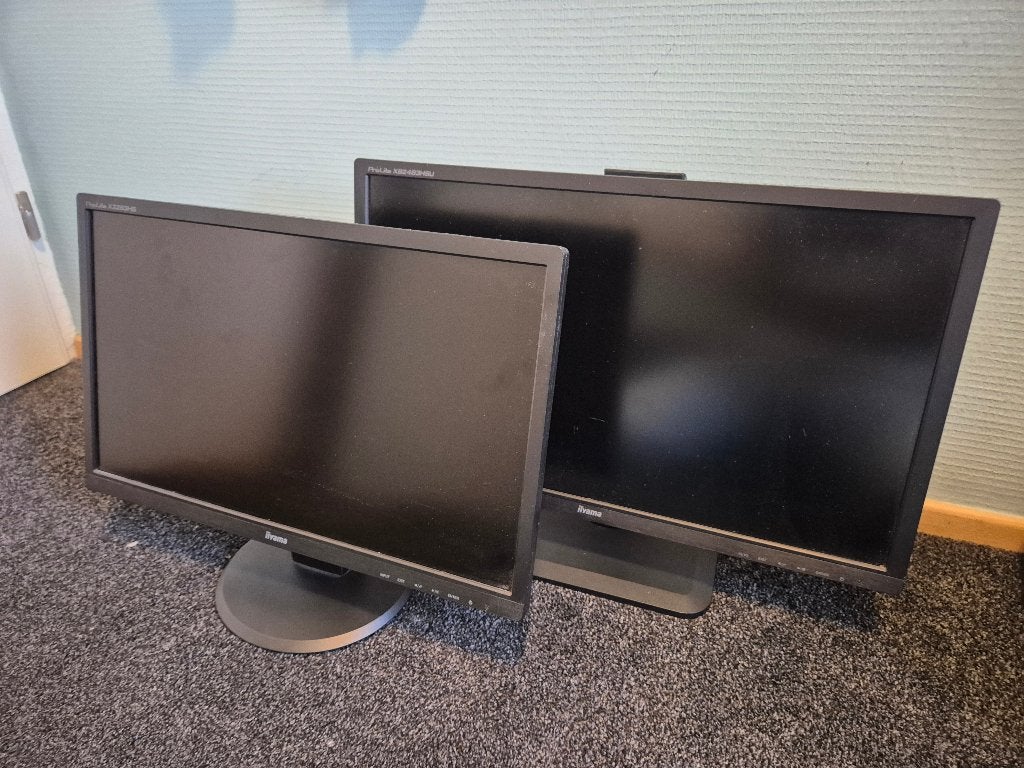 twee iiyama ProLite computermonitoren, Ophalen of Verzenden, Gebruikt