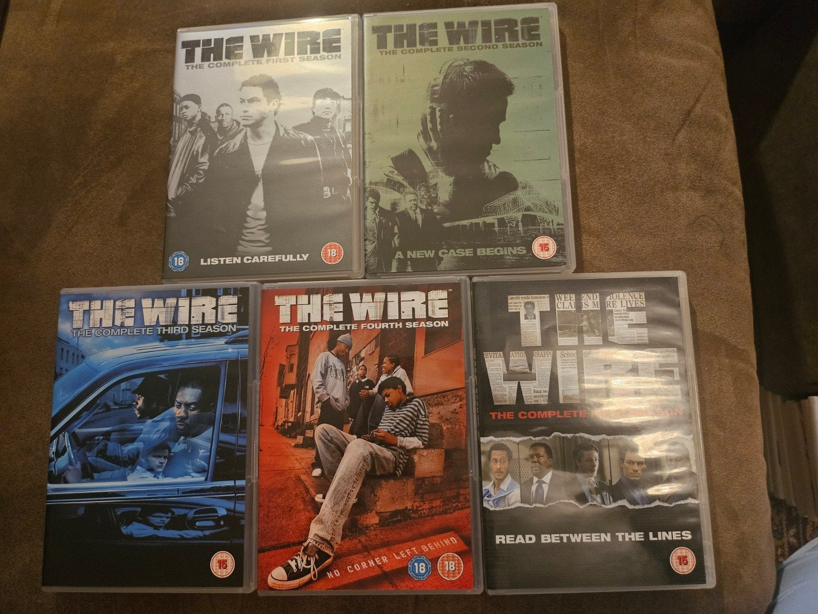 The Wire Complete Serie DVD Boxset (Seizoen 1-5), Vanaf 18 jaar, Misdaad, Spaans, Ophalen of Verzenden