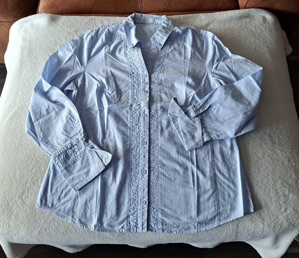 Blouses Mt 42 , Bonita, Tommy Hilfiger, Samsøe Samsøe..., Blauw, Maat 42/44 (L), Ophalen of Verzenden, Zo goed als nieuw