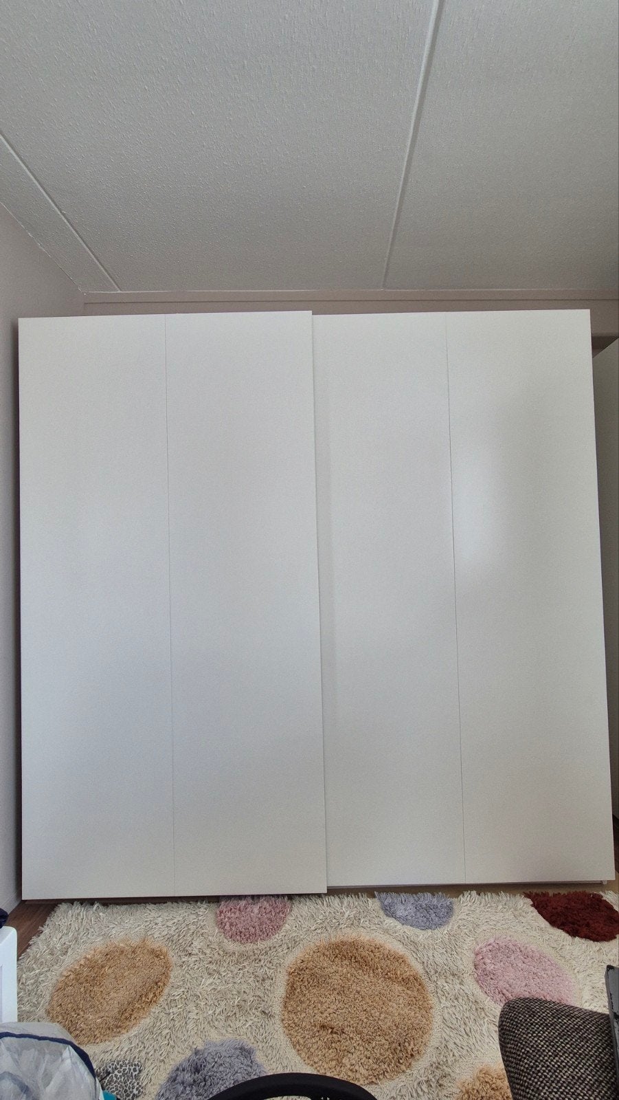 Ikea schuifdeurkast met dubbele deuren, Huis en Inrichting, Gebruikt, 200 cm of meer, 200 cm of meer, Modern
