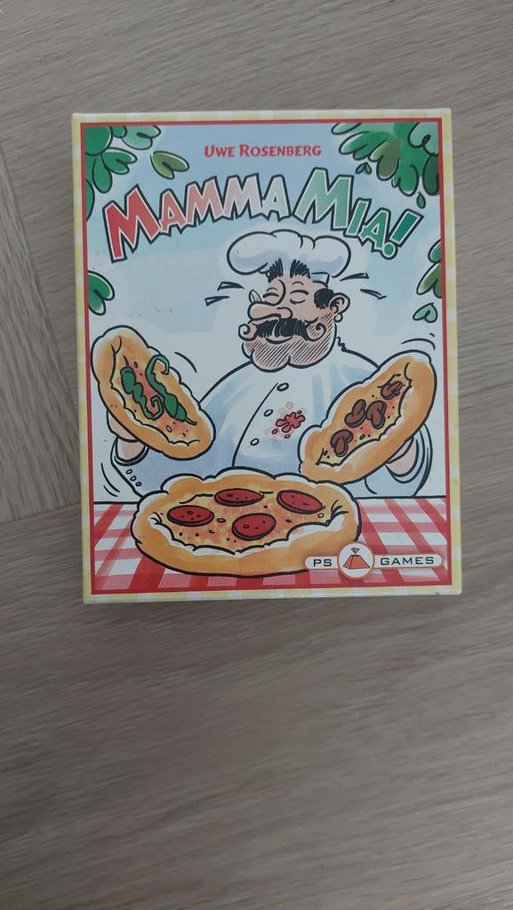 Mamma Mia! Kaartspel van Uwe Rosenberg, Hobby en Vrije tijd, Gezelschapsspellen | Bordspellen, PS Games, Ophalen of Verzenden