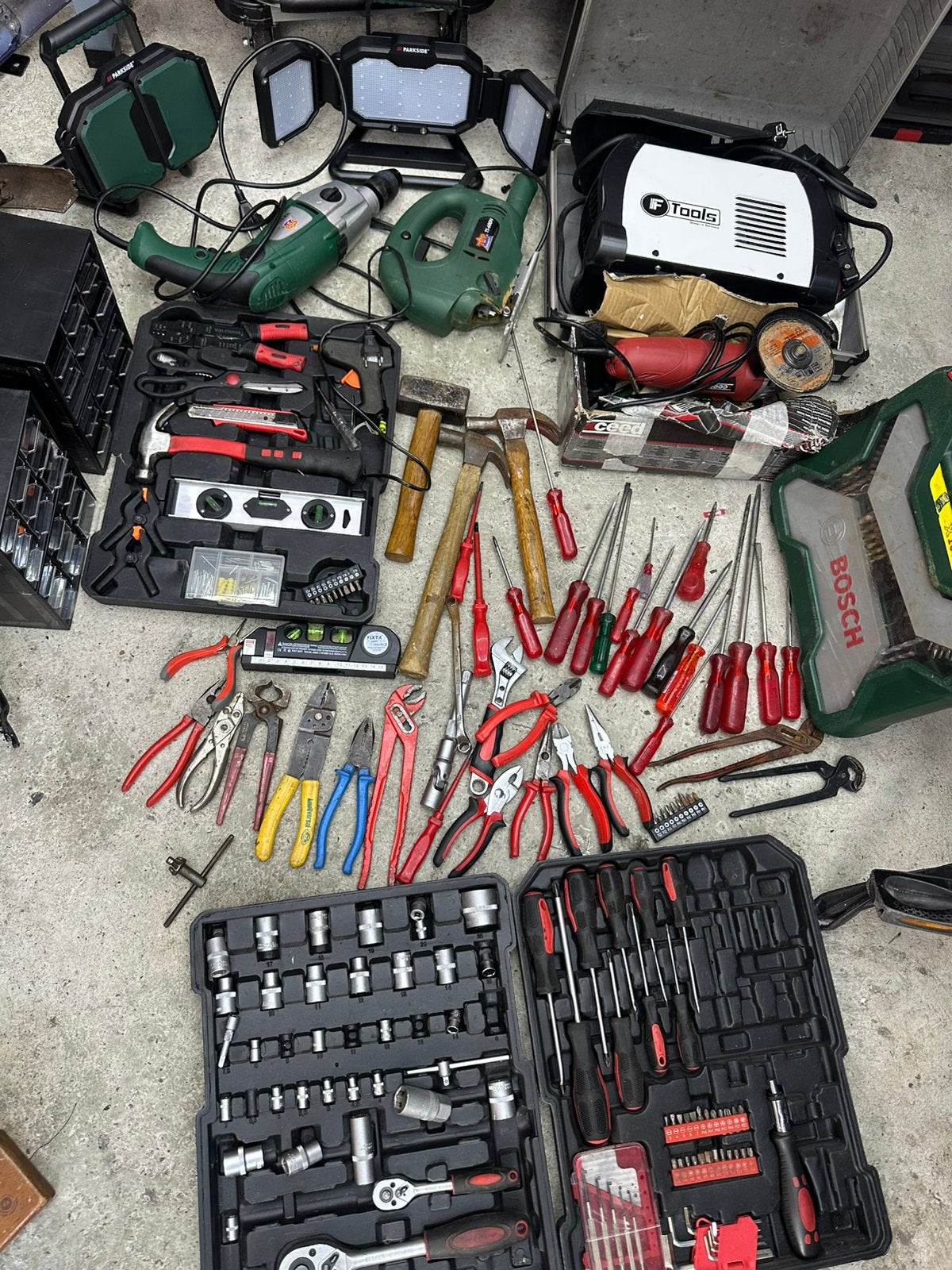 Gereedschap partij, Doe-het-zelf en Verbouw, Gereedschap | Handgereedschap, Ophalen, Zo goed als nieuw