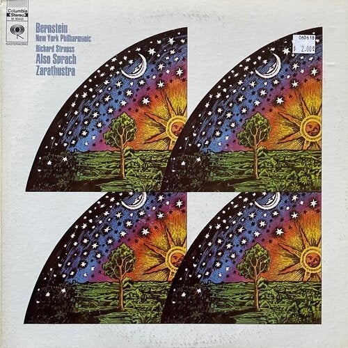 LP Leonard Bernstein Also Sprach Zarathustra 1971, Cd's en Dvd's, Gebruikt, Ophalen of Verzenden, Romantiek, 12 inch