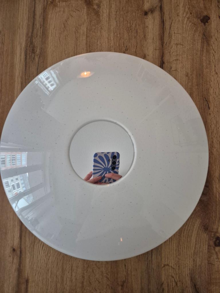 Plafondlamp, Ophalen of Verzenden, Zo goed als nieuw, Kunststof