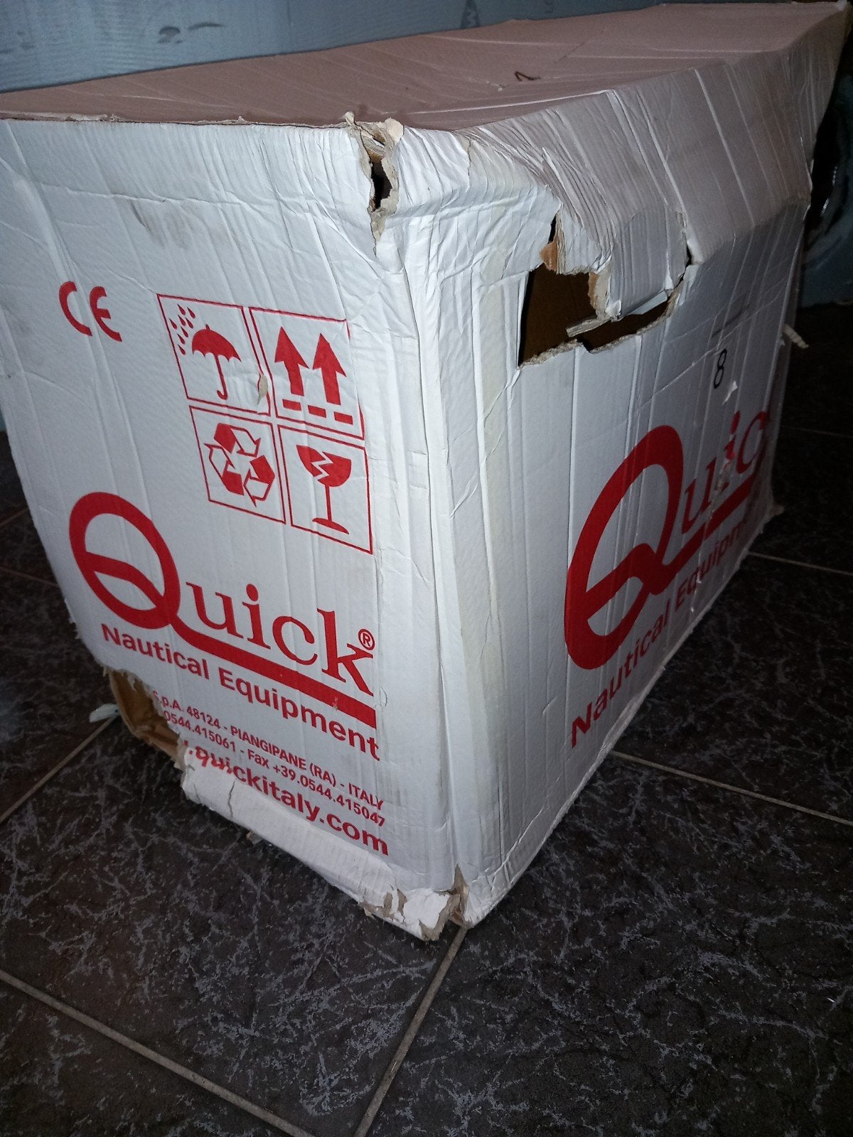 Quick Boegschroef 6.3KW 24V - Nieuw in doos, Ophalen, Nieuw, Motor en Techniek