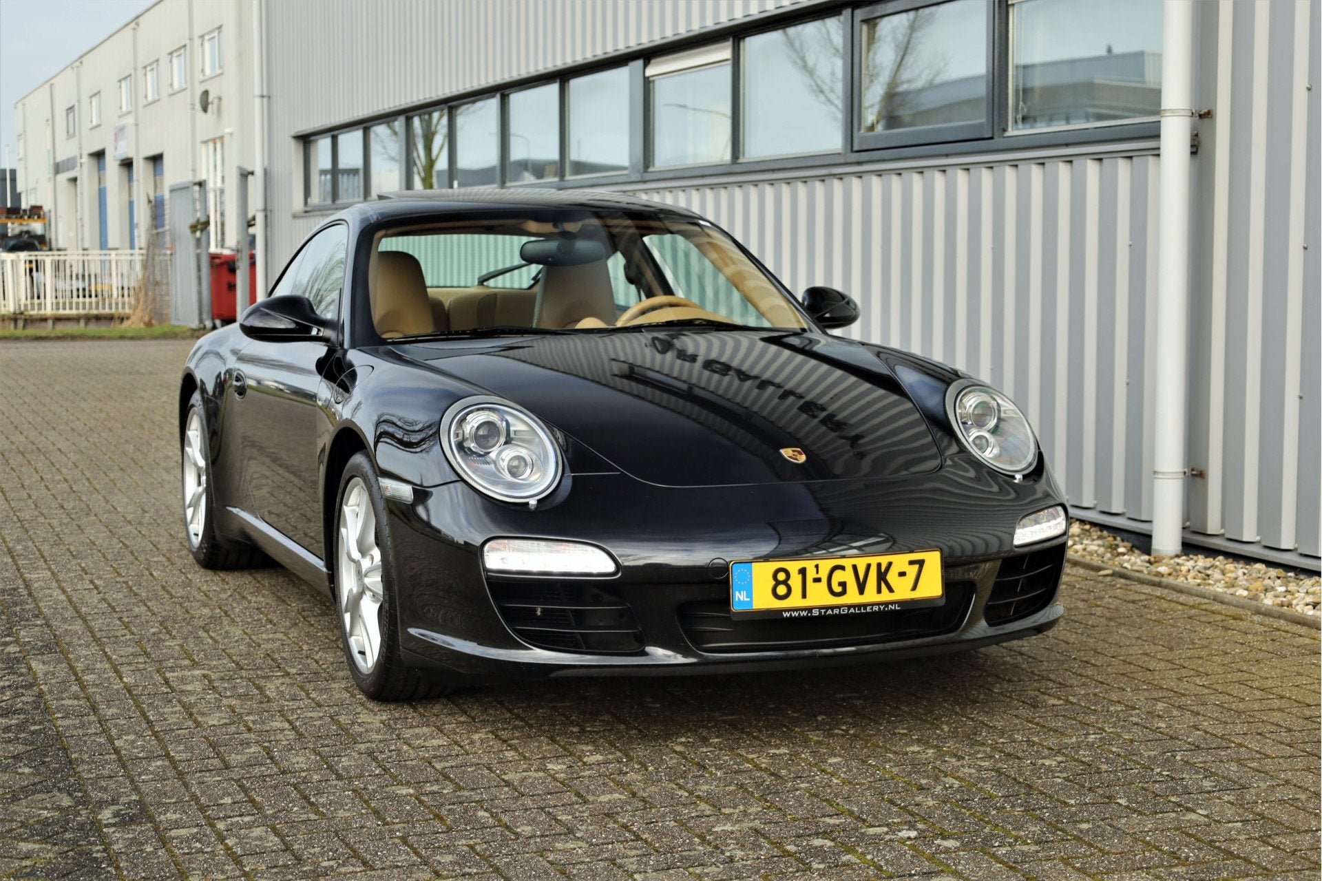 Porsche 911 3.6 Carrera PDK (bj 2008, automaat), Auto's, Automaat, Achterwielaandrijving, Gebruikt, Beige