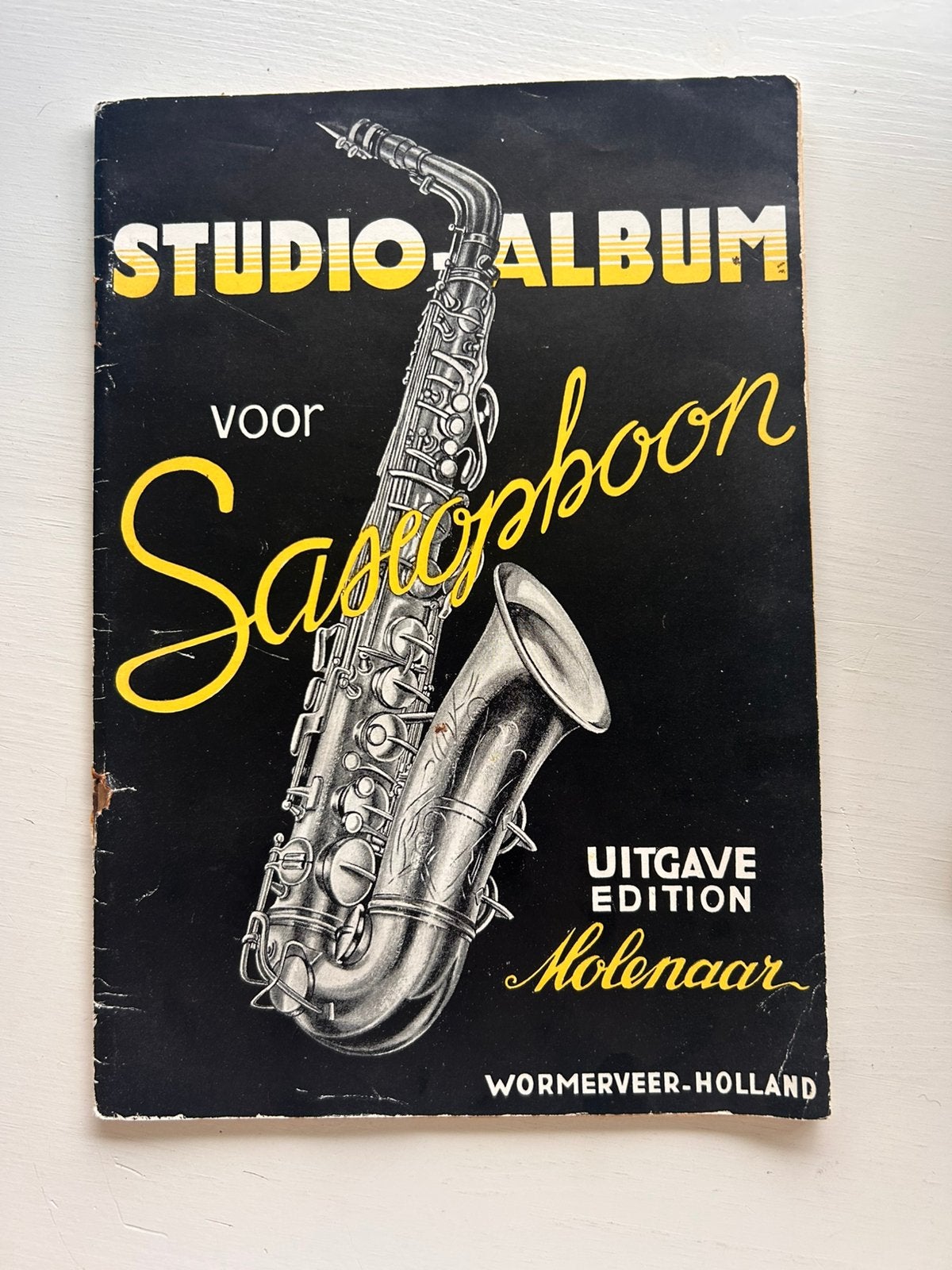 Studio-album voor Saxophoon, Muziek en Instrumenten, Ophalen of Verzenden, Gebruikt