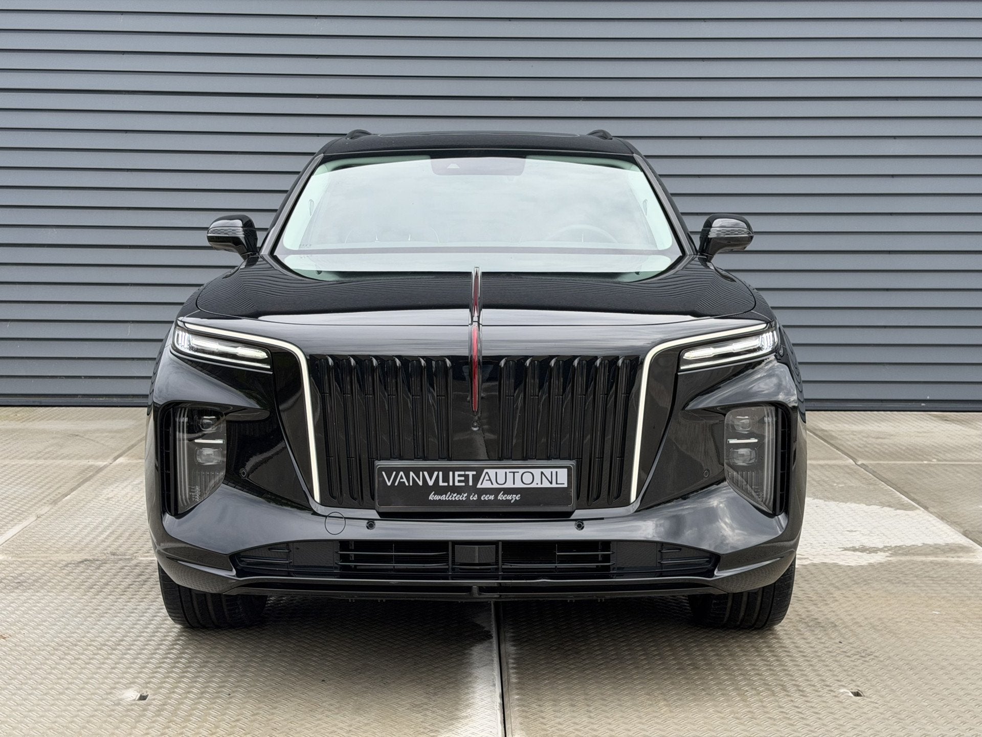 Hongqi E-HS9 President 99 kWh | Luchtvering | Panorama dak |, Auto's, Automaat, 654 min, Zwart, 40 min